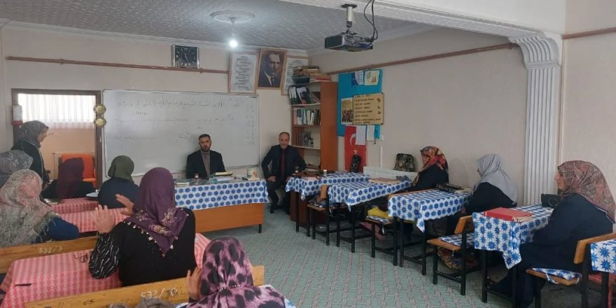 Müftü Arpacı'dan Kuran Kursuna Ziyaret