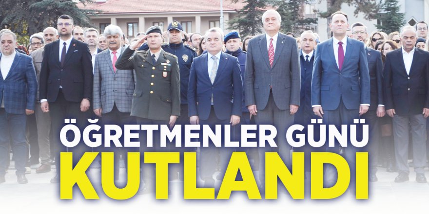 Öğretmenler Günü Kutlandı