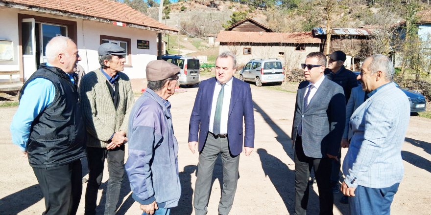 Kaymakam Öztürk Çalışmaları İnceledi