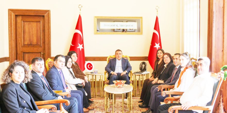 Engelli derneklerinden Vali Sözer’e ziyaret