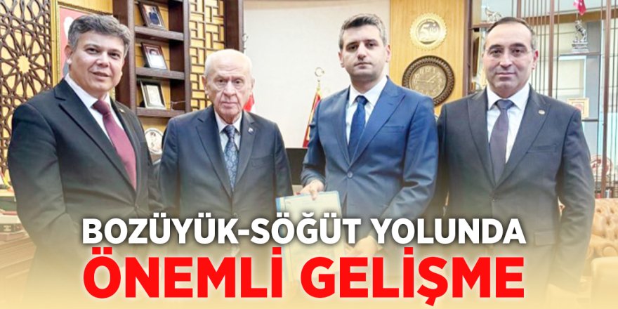 Bozüyük-Söğüt Yolunda Önemli Gelişme