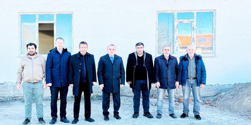 Kaymakam Öztürk Çalışmaları İnceledi