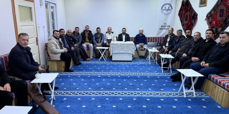 Bozüyük Müftülüğünde Personel Toplantısı