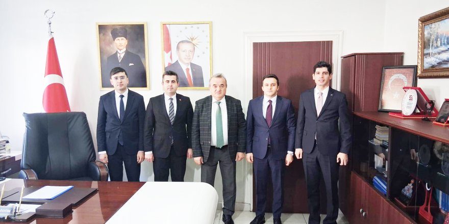 Eskişehir Kaymakamlarından Kaymakam Öztürk'e Ziyaret