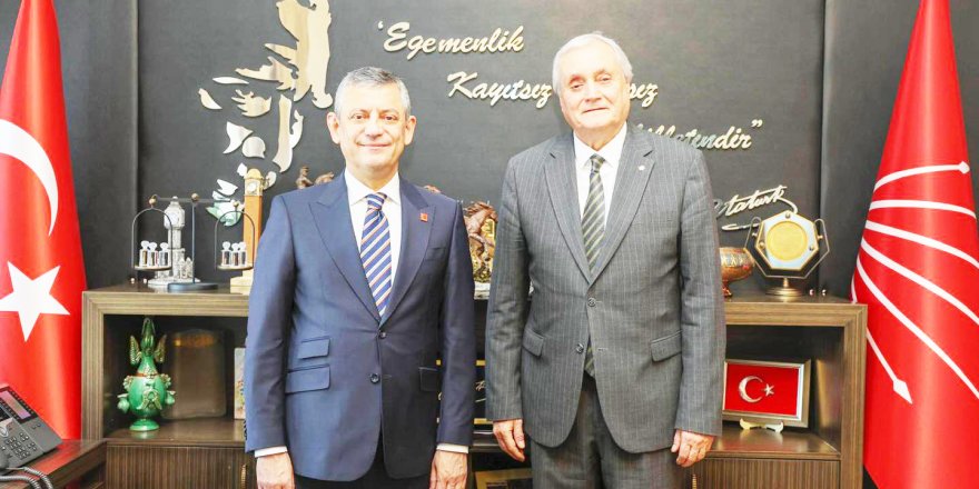 Başkan Bakkalcıoğlu Genel Başkan Özel ile görüştü