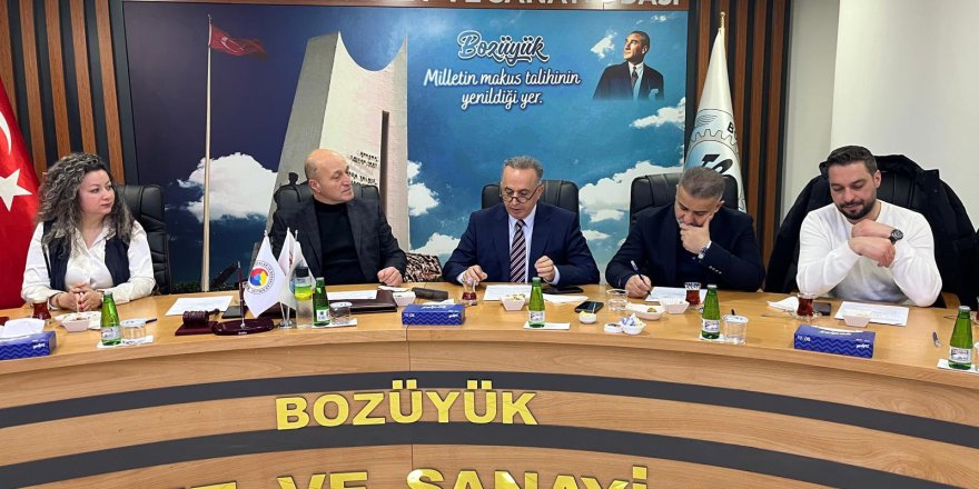 Bozüyük TSO'da Şubat Ayı Toplantısı