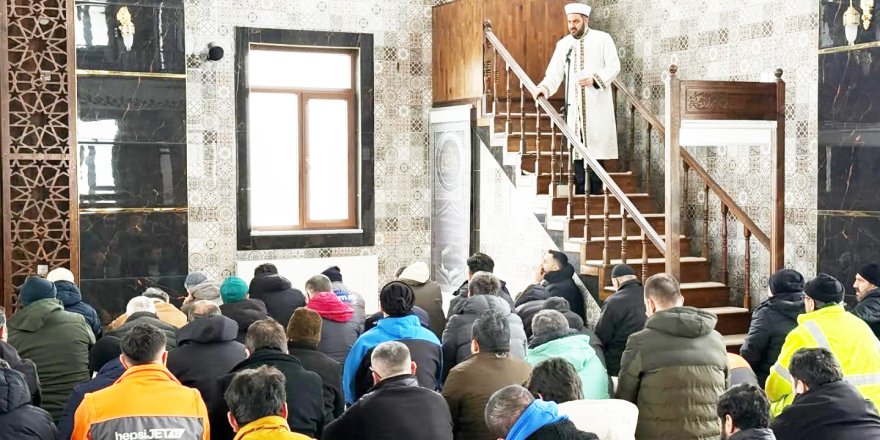 OSB Hacı İbrahim Öğe Camii’nde Vaaz ve İrşad Programı