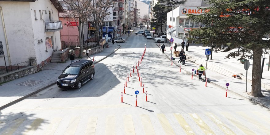 Bozüyük'te Trafik Düzenlemesi