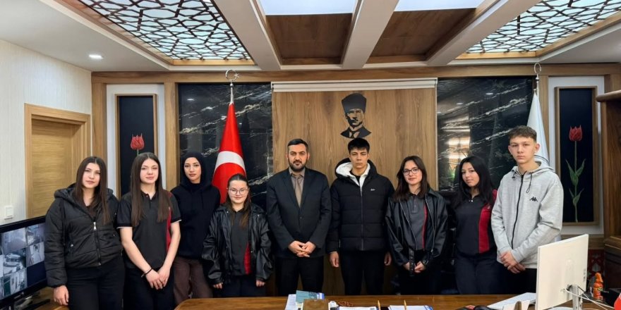 Öğrencilerden Müftü Arpacı’ya Ziyaret