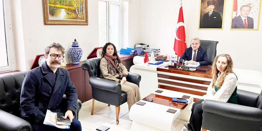 BEBKA İl Koordinatörü Özalp’tan Kaymakam Öztürk’e Ziyaret