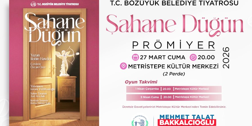 Belediye Tiyatrosu yeni oyunla sahne alıyor