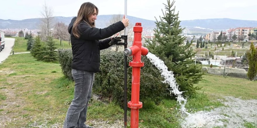 Hidrantlar Kontrol Ediliyor