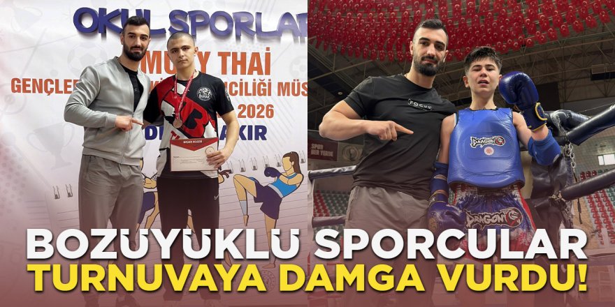 Bozüyüklü Sporcular Turnuvaya Damga Vurdu!