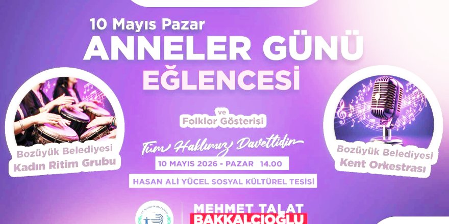 Bozüyük'te Anneler Günü Programı