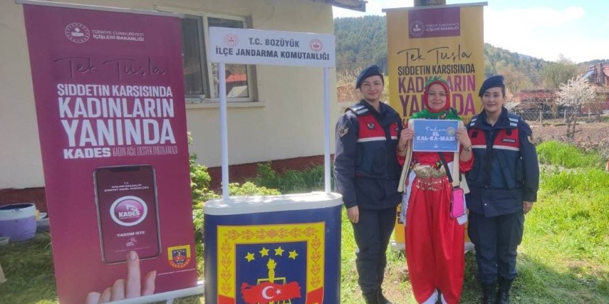 Jandarmadan Hıdırellez Şenliğinde Bilgilendirme