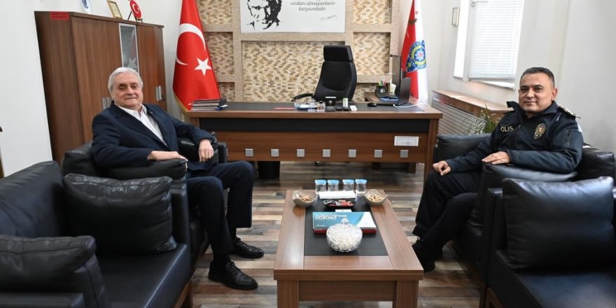 Başkan Bakkalcıoğlu'ndan Müdür Dönmez'e Ziyaret