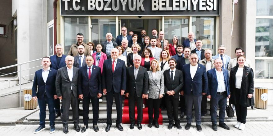 CHP Heyetinden Bozüyük Çıkarması