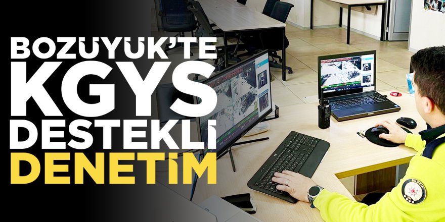 Bozüyük'te KGYS Destekli Denetim