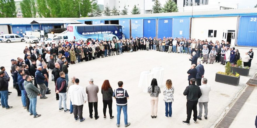 Belediye Personeli Bayramlaştı
