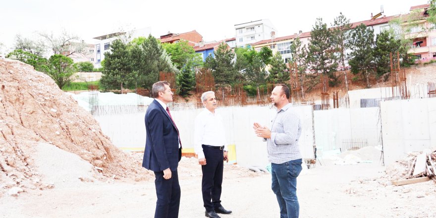 Müdür Şimşek, Okul Çalışmalarını İnceledi