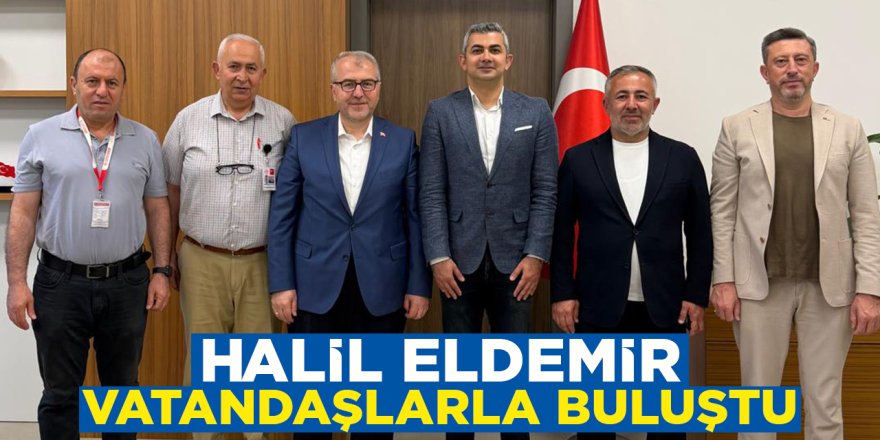 Halil Eldemir Vatandaşlarla Buluştu