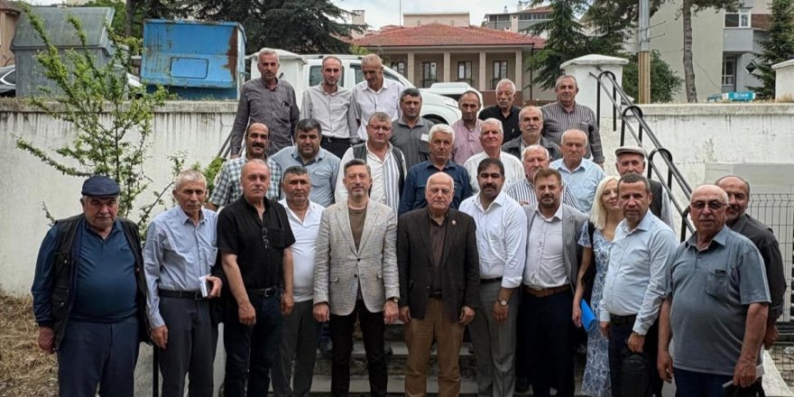 Ramazan Kurtulmuş Muhtarlarla Görüştü