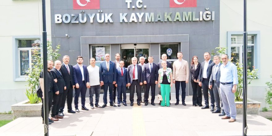 MHP Heyetinden Kaymakam Öztürk'e Ziyaret