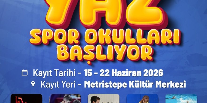 Yaz Spor Okulları Başlıyor
