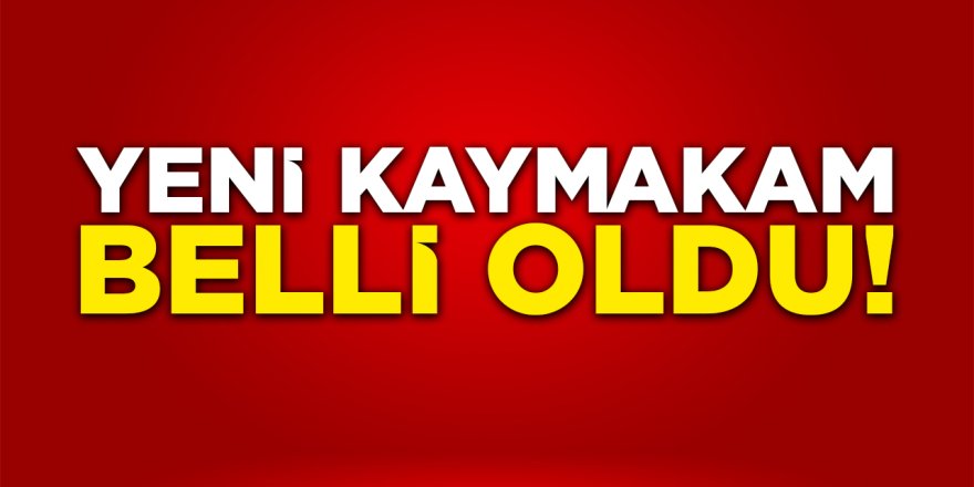 Bozüyük'ün Yeni Kaymakamı Belli Oldu