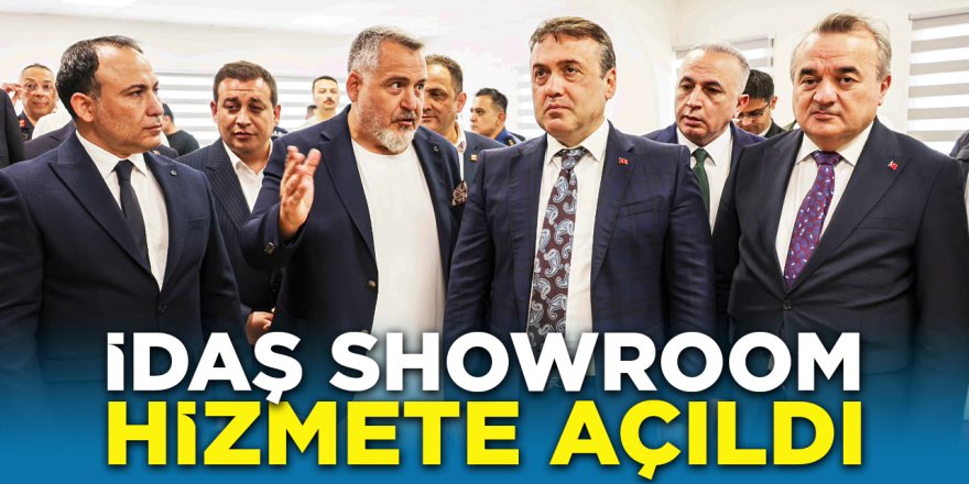 İDAŞ Showroom Hizmete Açıldı