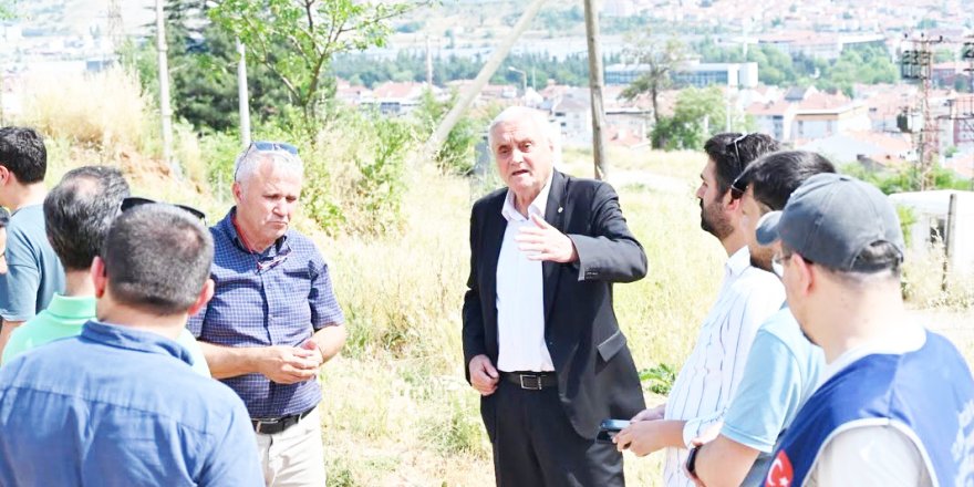 Başkan Bakkalcıoğlu GES projesinde incelemelerde bulundu