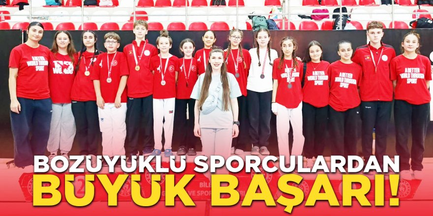 Bozüyüklü Sporculardan Büyük Başarı!