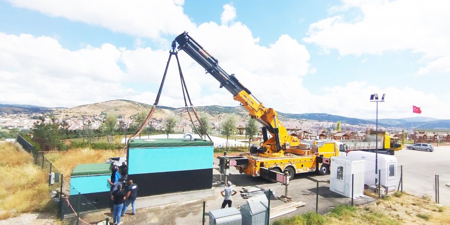 Anı Evi'ne Su Deposu Yerleştirildi