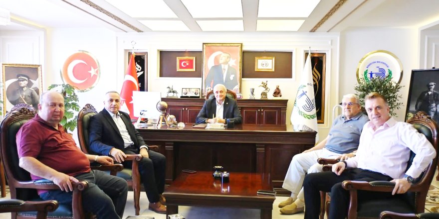 İş İnsanlarından Başkan Bakkalcıoğlu'na Ziyaret