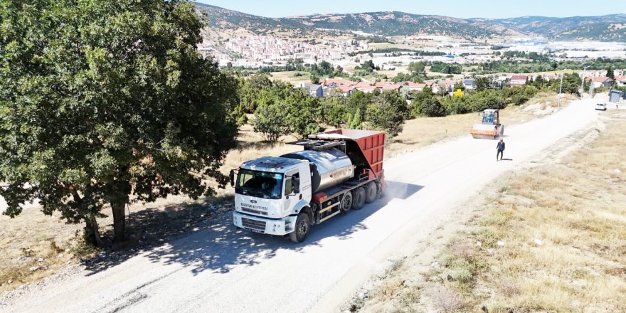 Bozüyük'te Yol Bakım Çalışmaları