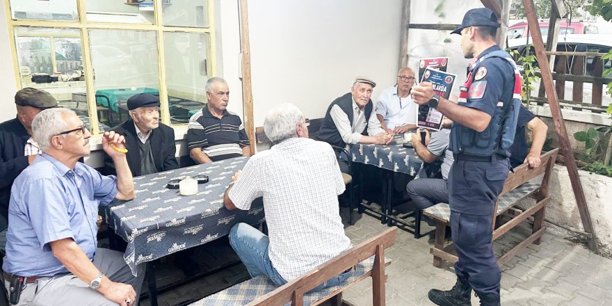 Jandarmadan Orman Yangını ve Dolandırıcılık Uyarısı