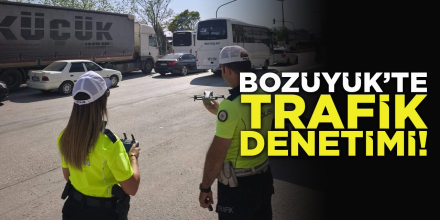 Bozüyük'te Trafik Denetimi!