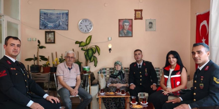Şehit Ailesine Vefa Ziyareti