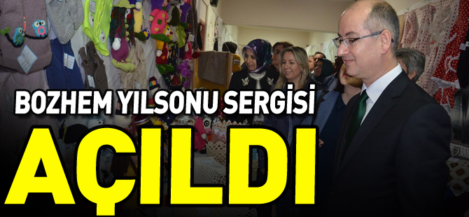 BOZHEM YIL SONU SERGİSİ AÇILDI