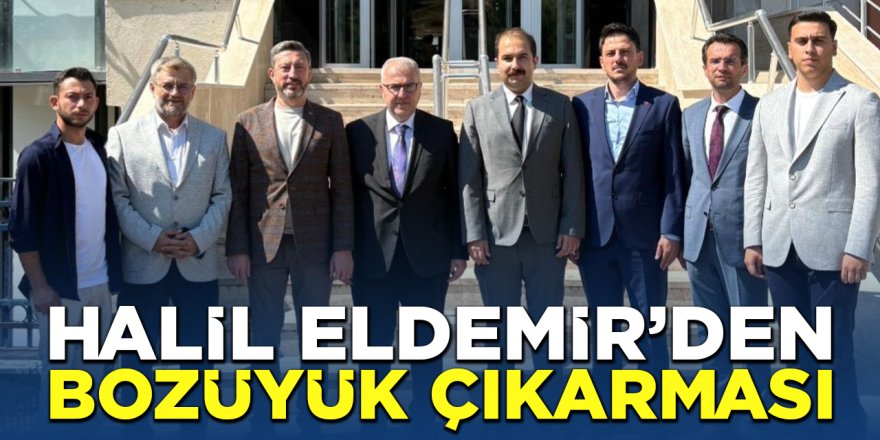 Halil Eldemir'den Bozüyük Çıkarması