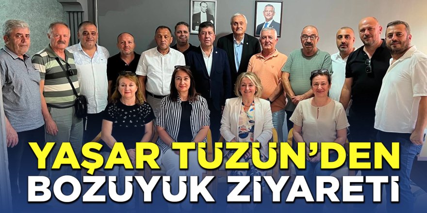 Yaşar Tüzün'den Bozüyük Ziyareti