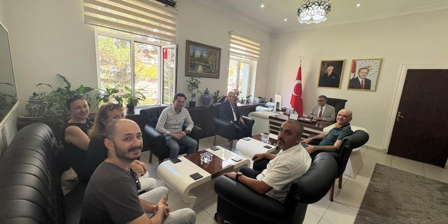 Yeni Parti'den Kaymakam Helvacı'ya Ziyaret