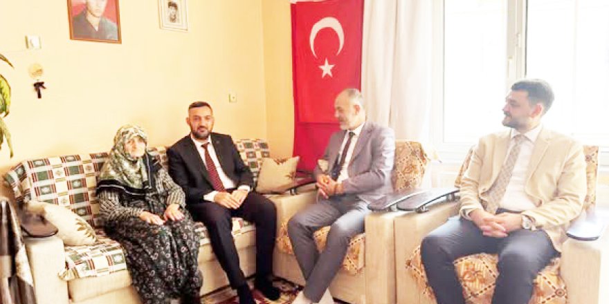 Şehit Ailesine Mevlid-i Nebi Ziyareti