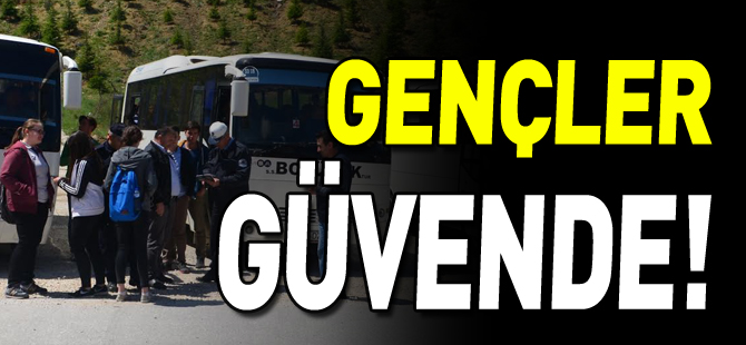 BOZÜYÜK’TE GENÇLER GÜVENDE