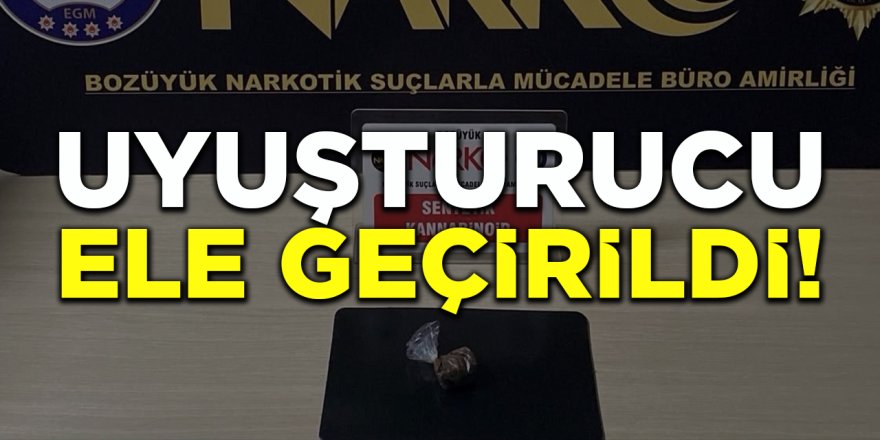 Uyuşturucu Ele Geçirildi!
