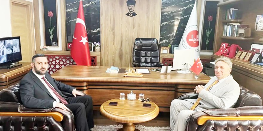 Kaymakam Helvacı'dan Müftü Arpacı'ya Ziyaret