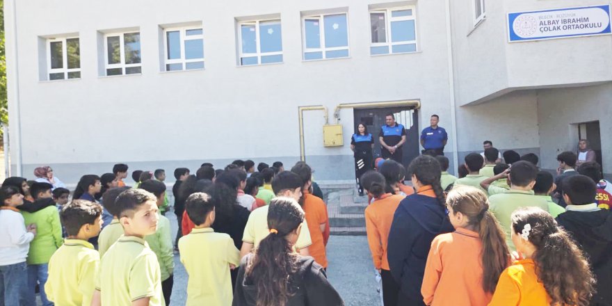 Öğrencilere Polislik Mesleği Tanıtıldı