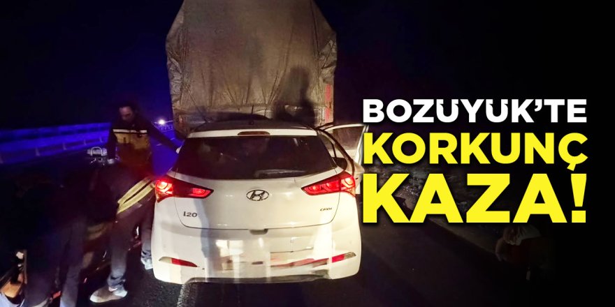 Bozüyük'te Korkunç Kaza!