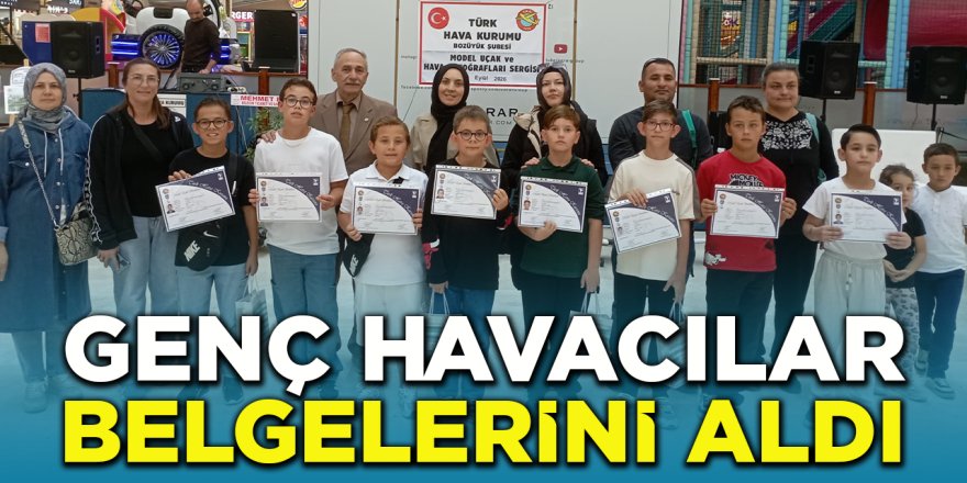 Genç Havacılar Belgelerini Aldı