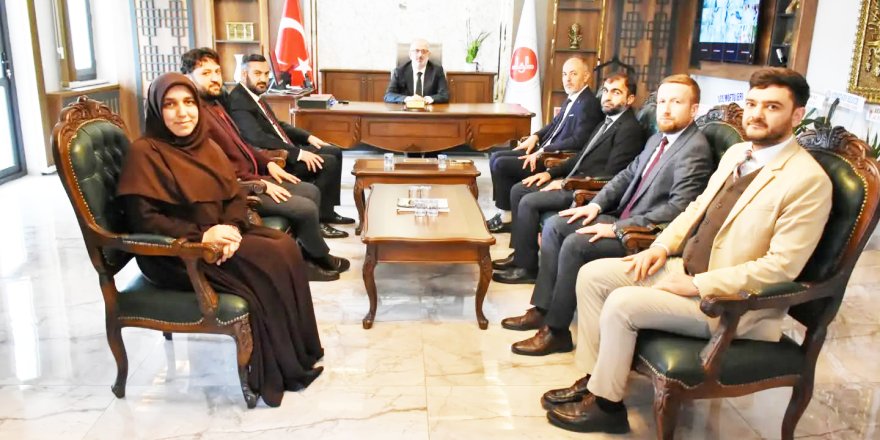 Müftü Arpacı'dan İl Müftüsü Dikmen’e Hayırlı Olsun Ziyareti